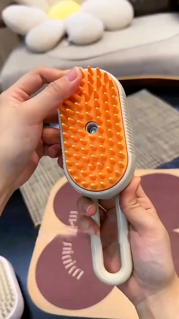 Cat Steam Brush Steamy Dog Brush 3 in 1 Electric Spray Cat Hair Brushes for Massage Pet Grooming Comb Hair Removal Combs