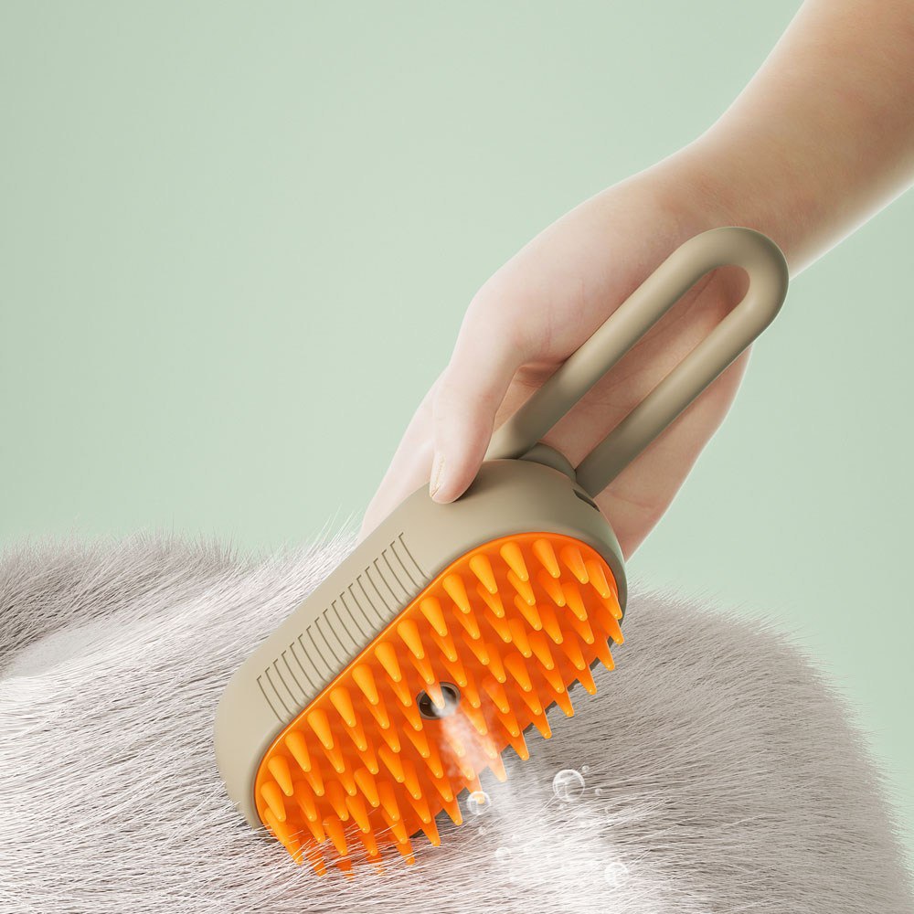 Cat Steam Brush Steamy Dog Brush 3 in 1 Electric Spray Cat Hair Brushes for Massage Pet Grooming Comb Hair Removal Combs
