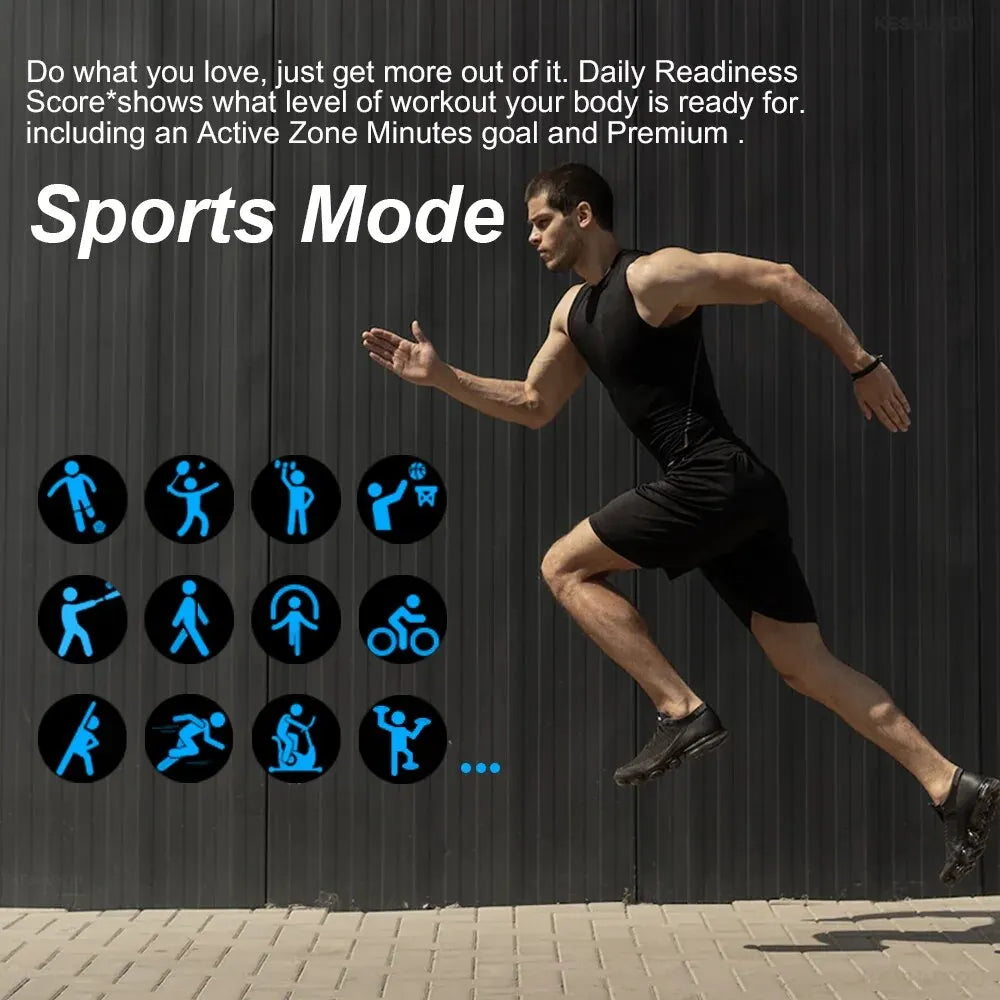 H9 Smart Watch – 2.01" HD Display, Bluetooth Calling, Message Preview, Sports Modes, DIY Dial & Weather for Men and Women