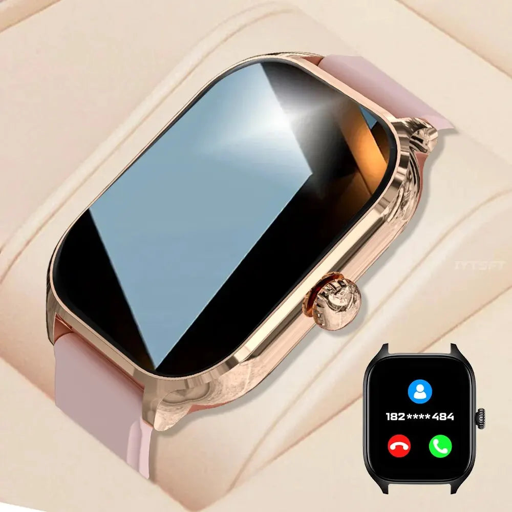 H9 Smart Watch – 2.01" HD Display, Bluetooth Calling, Message Preview, Sports Modes, DIY Dial & Weather for Men and Women