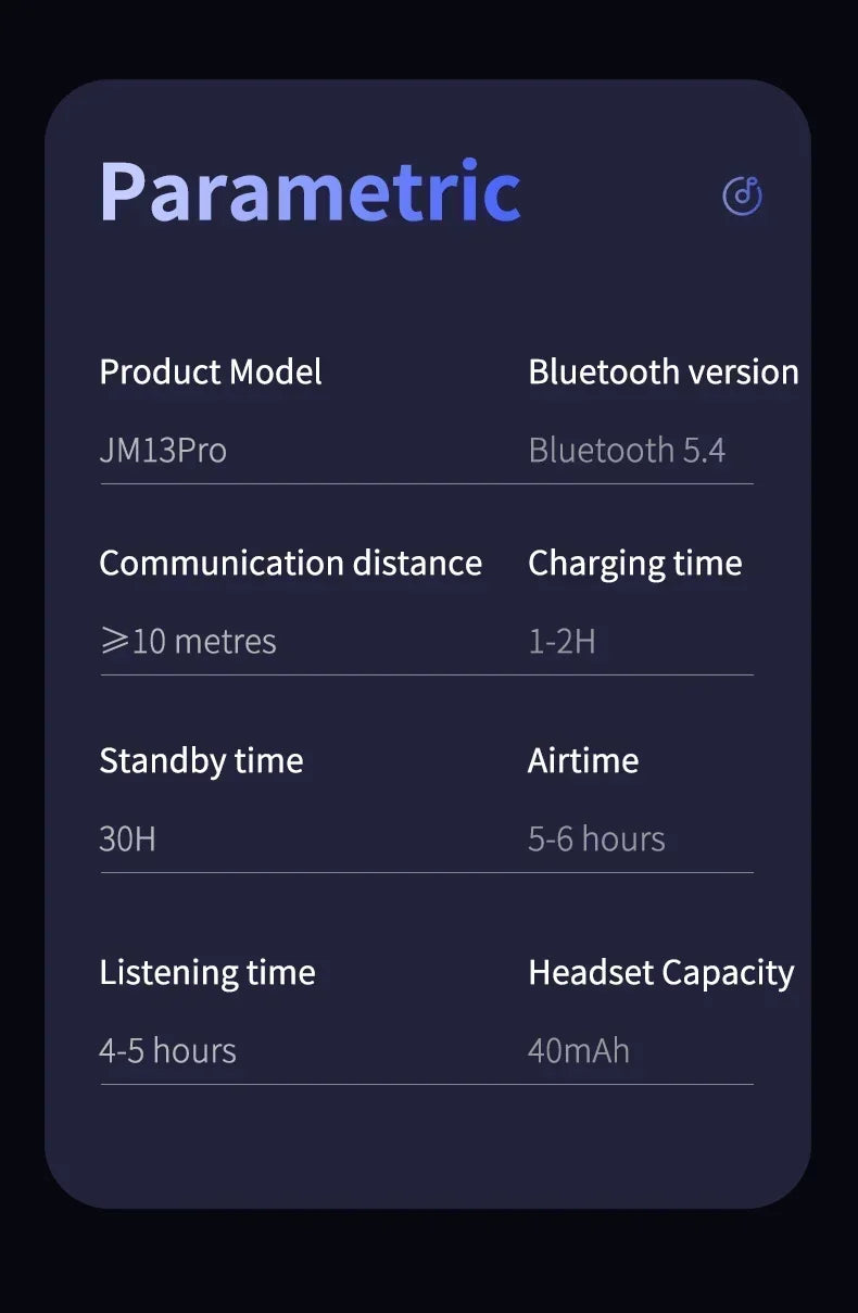 Original BY01 T26 Fones de Ouvido Sem Fio Bluetooth 5.3 OWS – Conecte-se à Liberdade do Som