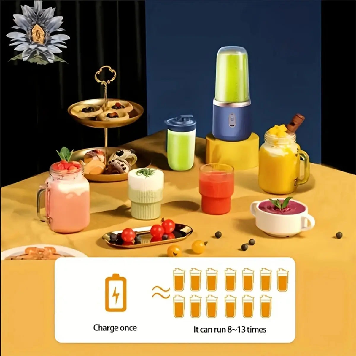 Mini Lidificador Portatil Bebidas Poderosas em Qualquer Lugar