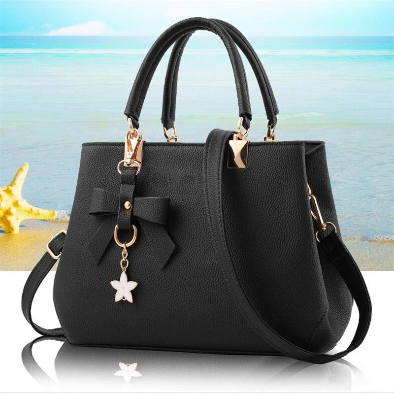 Gusure Luxury Embroidered Handbag – Women's Large Capacity Shoulder & Crossbody Bag with Tassel