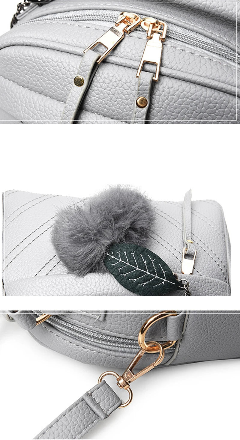 Gusure Luxury Embroidered Handbag – Women's Large Capacity Shoulder & Crossbody Bag with Tassel