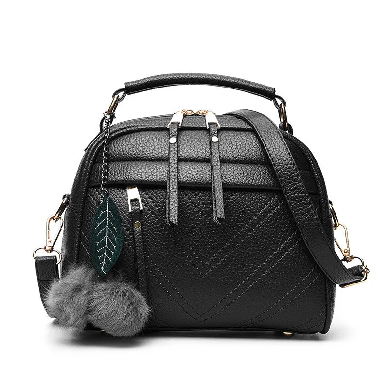 Gusure Luxury Embroidered Handbag – Women's Large Capacity Shoulder & Crossbody Bag with Tassel