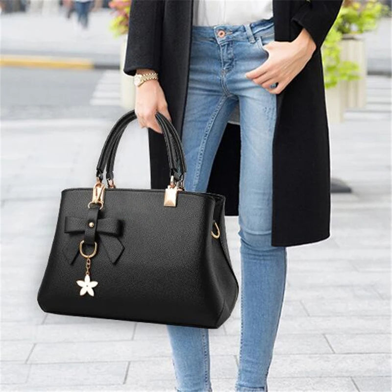 Gusure Luxury Embroidered Handbag – Women's Large Capacity Shoulder & Crossbody Bag with Tassel