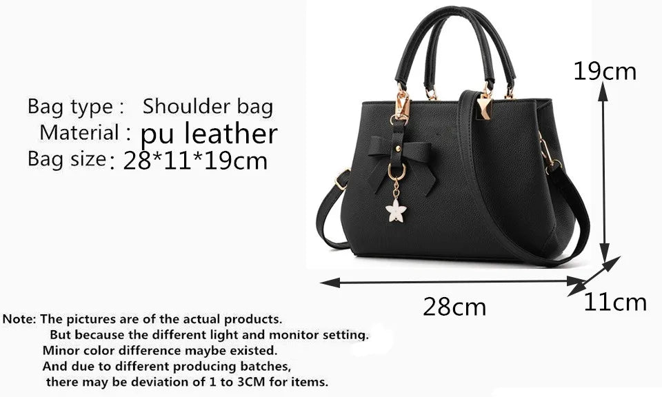 Gusure Luxury Embroidered Handbag – Women's Large Capacity Shoulder & Crossbody Bag with Tassel