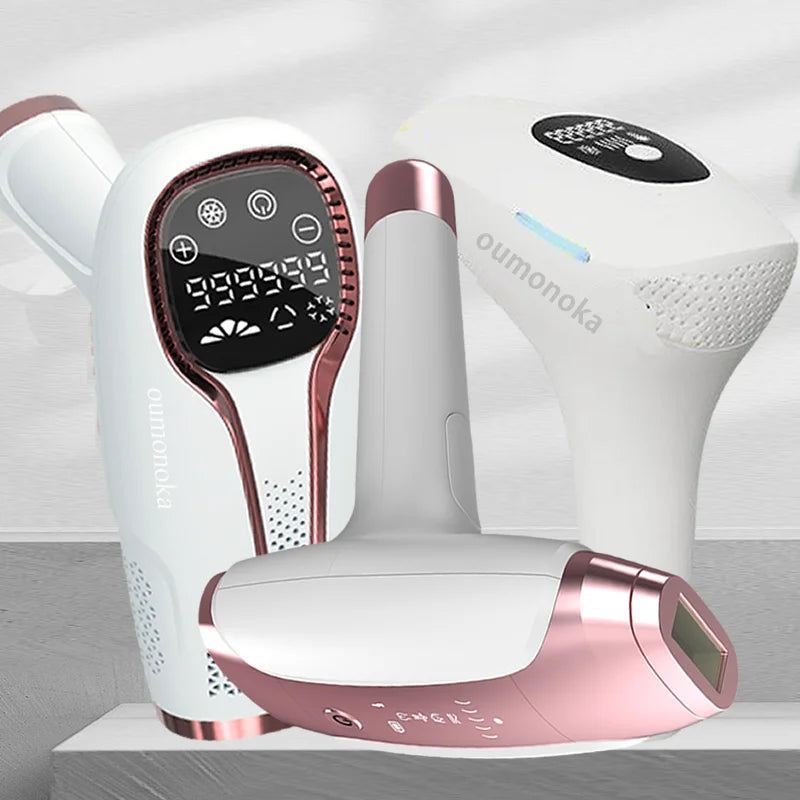 "Aparelho de Depilação Profissional IPL/Laser para Uso Caseiro – Resultados Permanentes e Indolores para Mulheres e Homens"