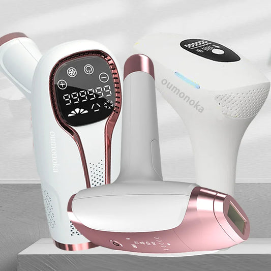 "Aparelho de Depilação Profissional IPL/Laser para Uso Caseiro – Resultados Permanentes e Indolores para Mulheres e Homens"