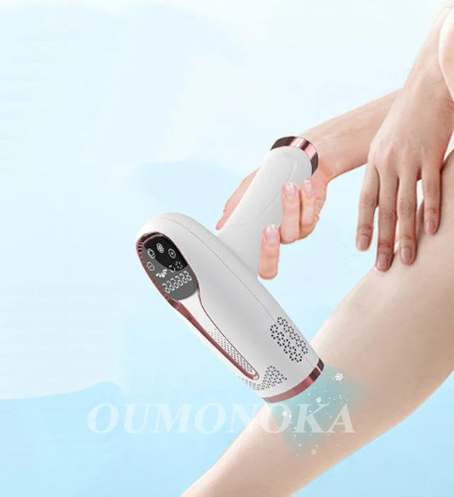 "Aparelho de Depilação Profissional IPL/Laser para Uso Caseiro – Resultados Permanentes e Indolores para Mulheres e Homens"