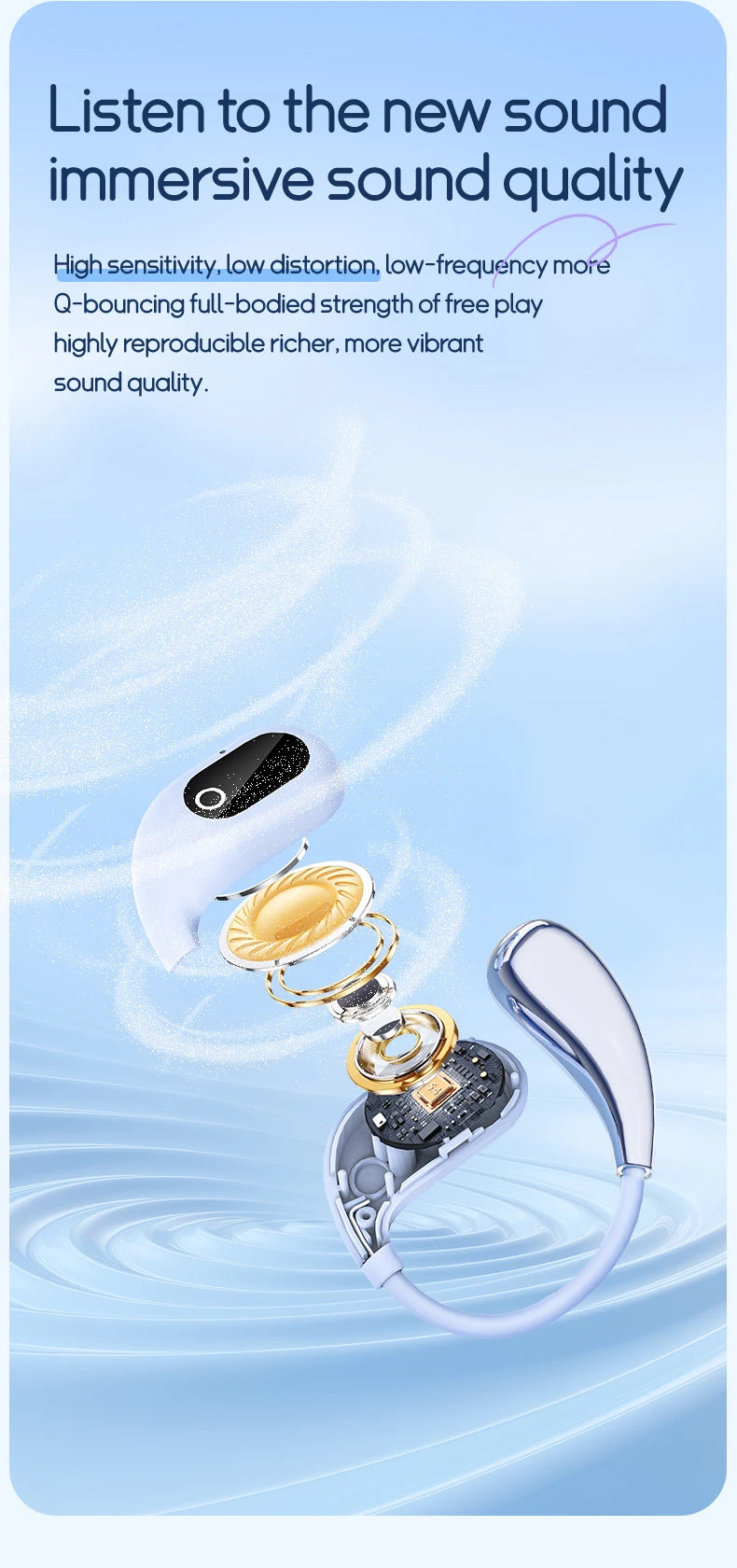 AI Two-Way Real-Time Translator Earbuds – Wireless Bluetooth 5.3 Smart Voice Headphones with 144 Languages & Accents for Travel, Business, and Global Communication
