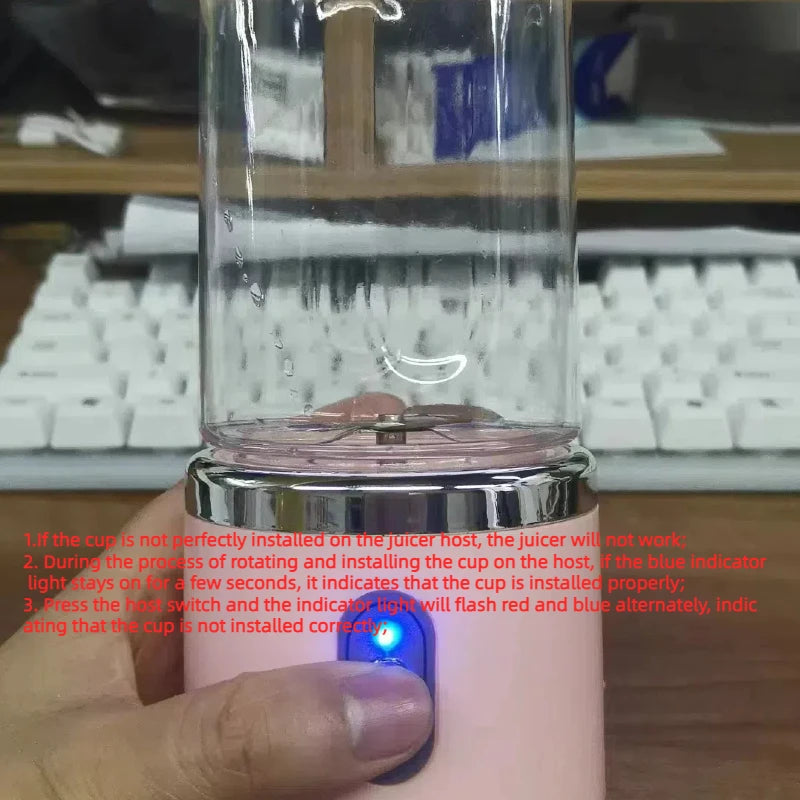 Mini Lidificador Portatil Bebidas Poderosas em Qualquer Lugar