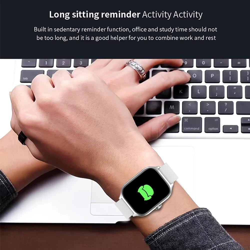KESHUYOU H9 Pro MAX Smartwatch – 2.01" HD Display, Bluetooth Calling, Message Alerts, Sports Modes for Men and Women