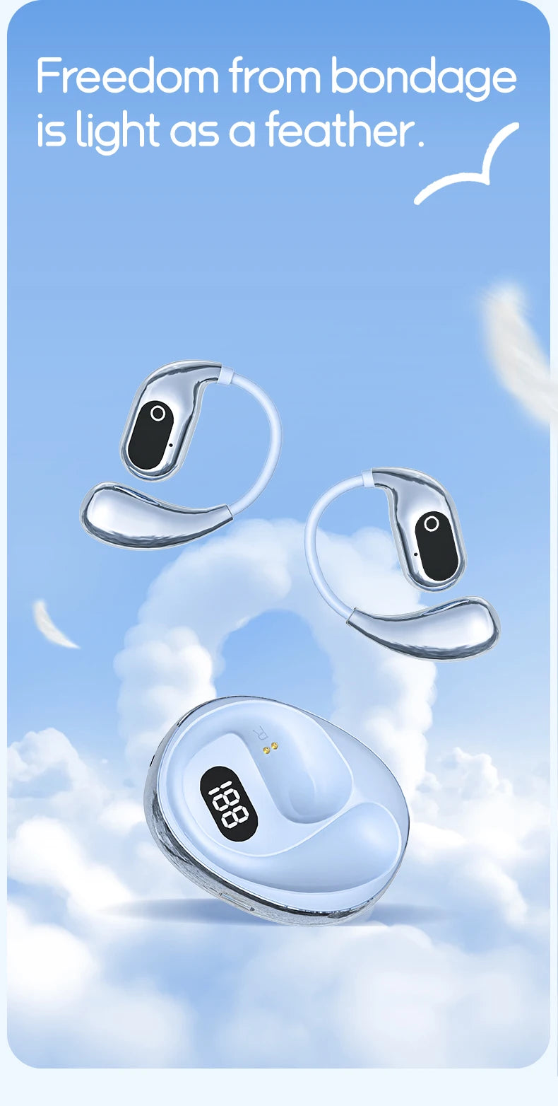 AI Two-Way Real-Time Translator Earbuds – Wireless Bluetooth 5.3 Smart Voice Headphones with 144 Languages & Accents for Travel, Business, and Global Communication