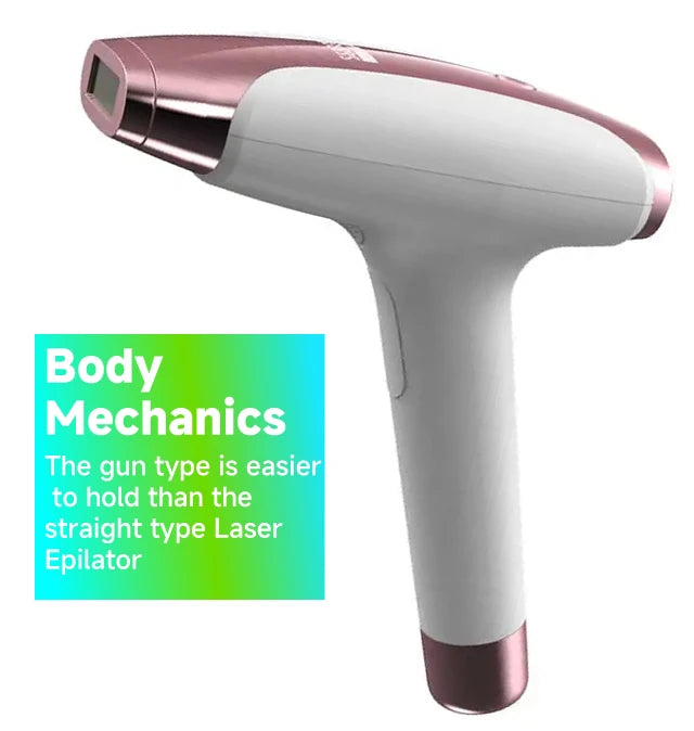 "Aparelho de Depilação Profissional IPL/Laser para Uso Caseiro – Resultados Permanentes e Indolores para Mulheres e Homens"