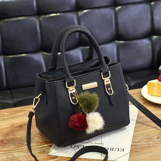 Gusure Luxury Embroidered Handbag – Women's Large Capacity Shoulder & Crossbody Bag with Tassel