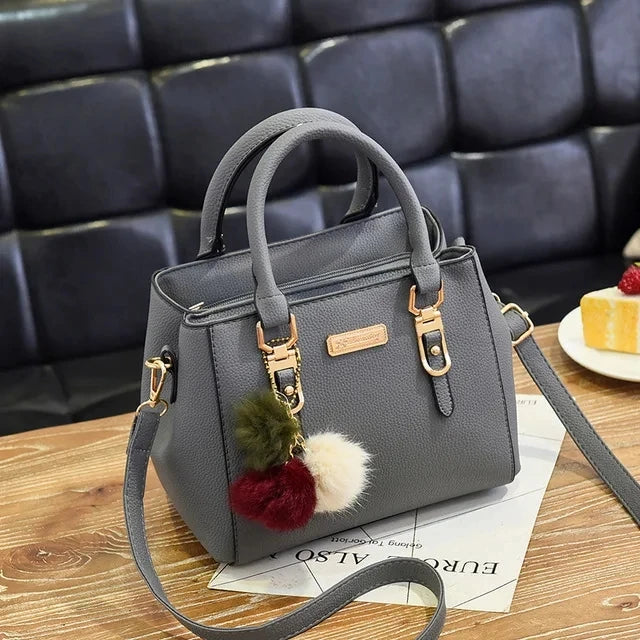 Gusure Luxury Embroidered Handbag – Women's Large Capacity Shoulder & Crossbody Bag with Tassel